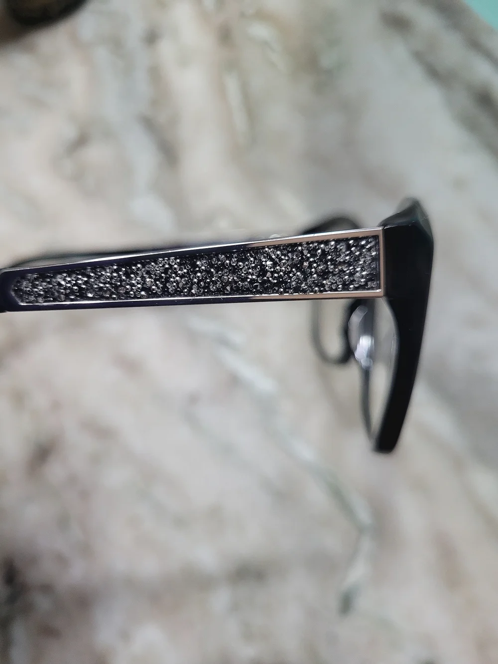 Guess by Marciano Black Cat-Eye Fashion Glasses